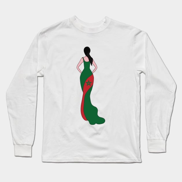 Morocco Woman Long Sleeve T-Shirt by DiegoCarvalho